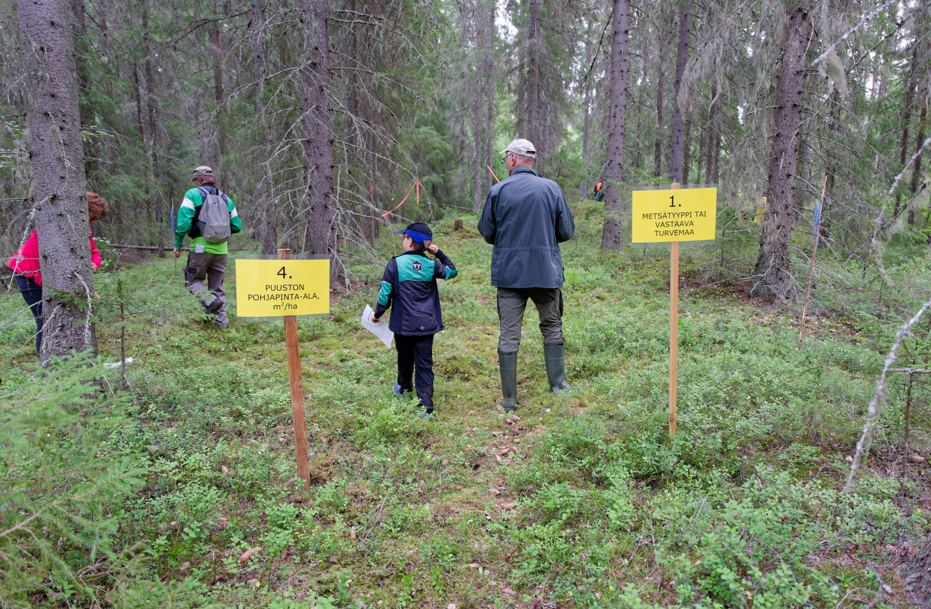 Metsätaitokilpailut Suomenniemellä 20.7.