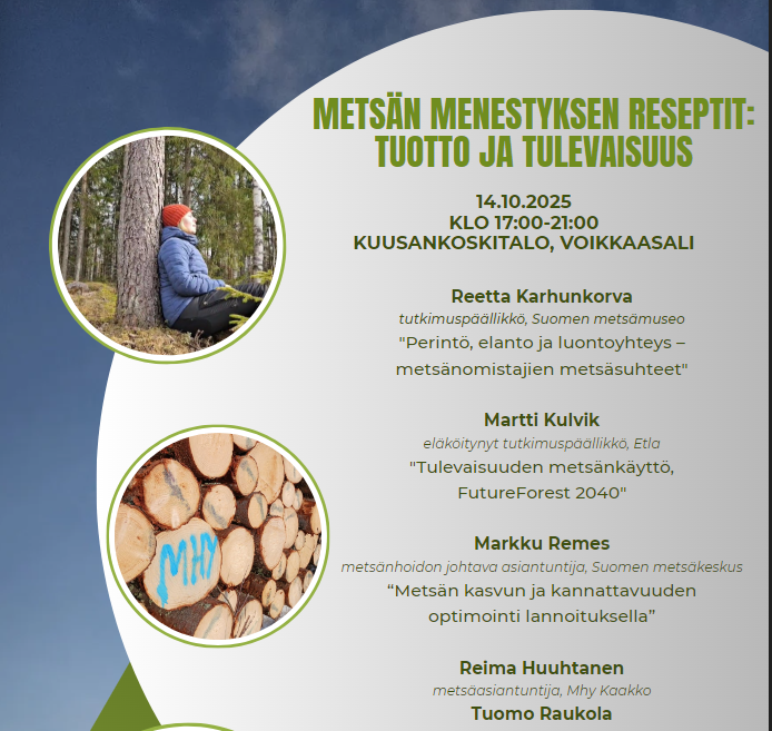 Metsän menestyksen reseptit: Tuotto ja tulevaisuus