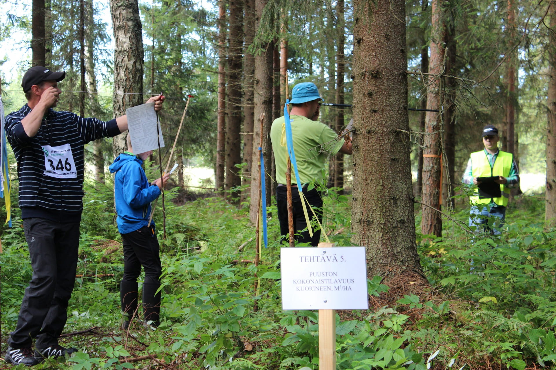 Metsä-Lapin metsätaitoilun mestaruuskilpailut Rovaniemellä 31.8.