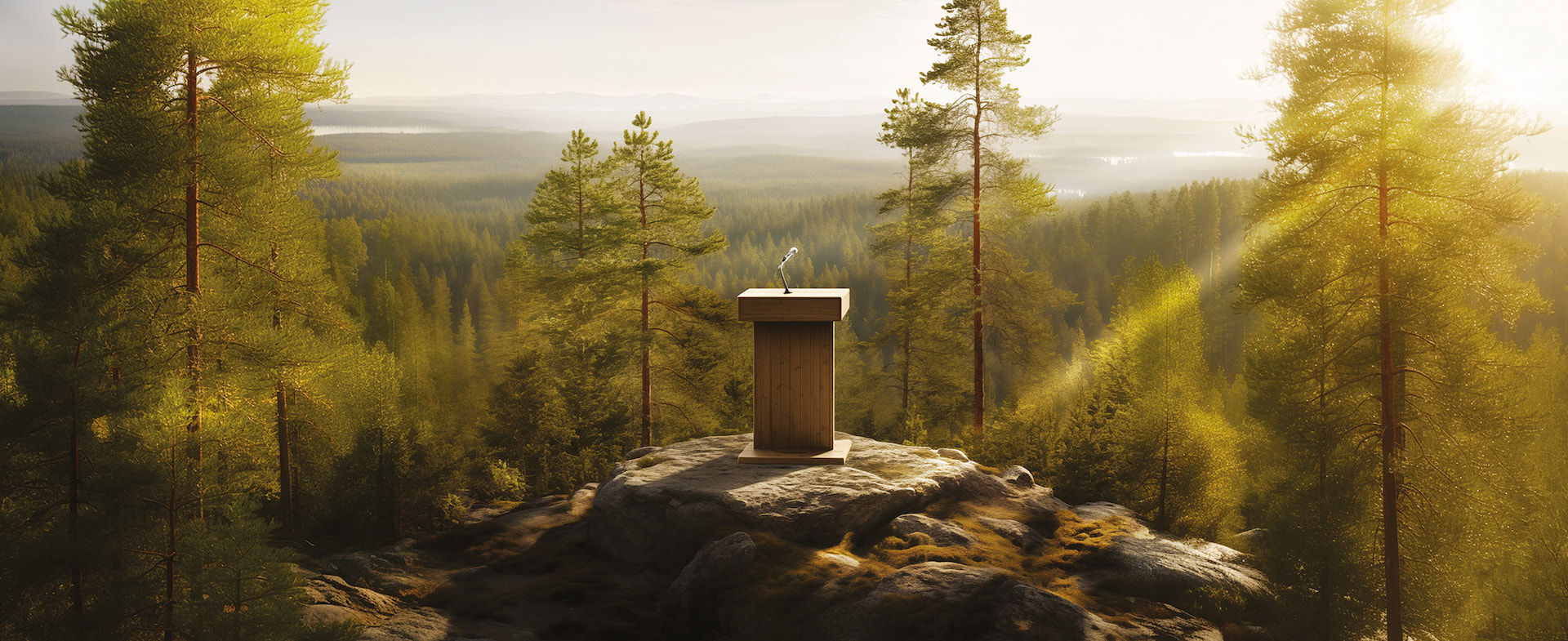 Näköalapaikka suomalaiseen metsään